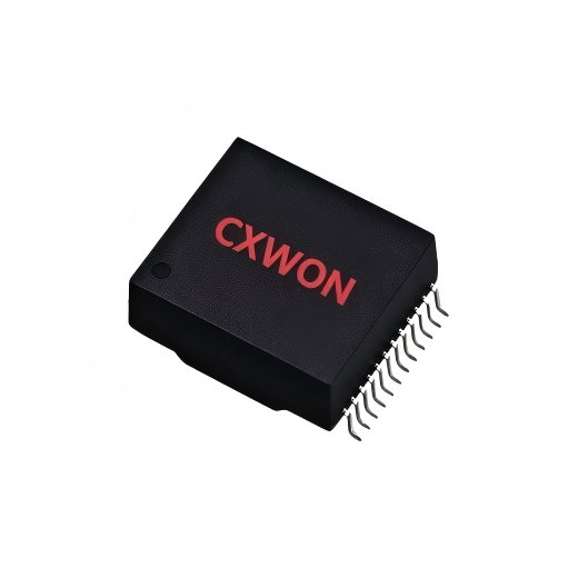 Integrated network transformer poe 24pins series